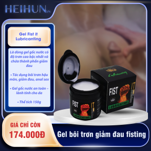 Gel bôi trơn giảm đau fisting