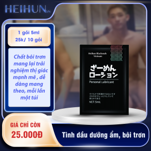 Gel bôi trơn mang lại trải nghiệm thị giác mạnh mẽ ( 10 GÓI 25K )