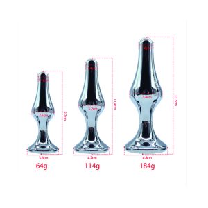 Plug kích hậu Inox massage cực sướng NY-JS-119-1
