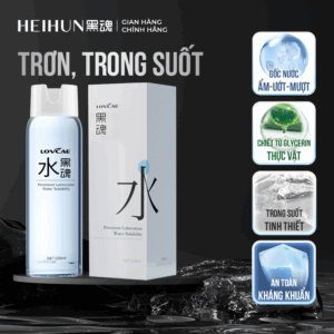 Gel Bôi Siêu Trơn HEIHUN Lovcae Trong Suốt - Chai 300ML/ 330ML