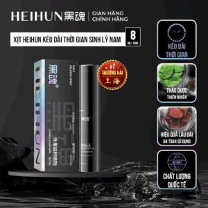 Xịt Kéo Dài HEIHUN – Thành Phần Thảo Mộc - Hỗ Trợ Sinh Lý Nam, Kéo Dài 30–120 Phút