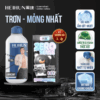 COMBO Hộp 3 Bao Cao Su Black Bear Zero 003 + Chai 400ML Gel Bôi Trơn HEIHUN Trắng Đục Ẩm Tự Nhiên