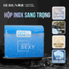 Bao Cao Su Hộp Đựng Inox Cao Cấp MoMo Hộp 30 cái