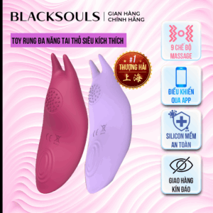 Sextoy Nữ BLACKSOULS MINI WAVE – Siêu Nhỏ, Điều Khiển Qua App, Kích Thích Rung Tận Sâu