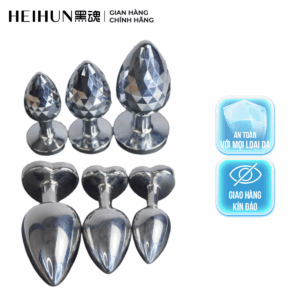 Plug Rung Kim Loại, Đầu Đá Quý, Kích Thích