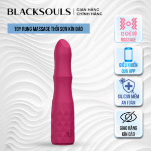 Sextoy Thỏi Son Rung Kín Đáo – 12 Chế Độ Cực Phê, Nhỏ Gọn Rung Mạnh