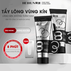 Wax Lông Vùng Bikini Cho Cậu Bé Chỉ 8 Phút, Kem Tẩy Lông An Toàn Không Đau Rát - Không Để Thâm Sẹo 120g - Heihun